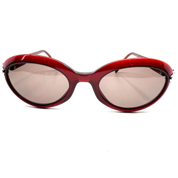 Otto Kern Mod. 9811 619 52 16 Red Oval Sunglasses Frames Oval H9547 - Picture 1 of 8